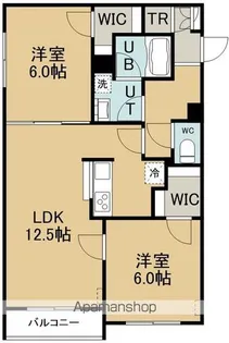 メゾン・ド・プルメリア【2階】の間取り